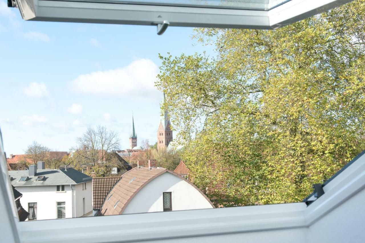 Apartment Stadtblick Lübeck Exterior foto